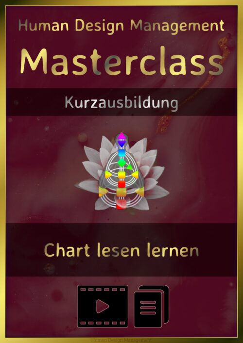 Human Design Masterclass Kurz-Ausbildung Chart lesen lernen