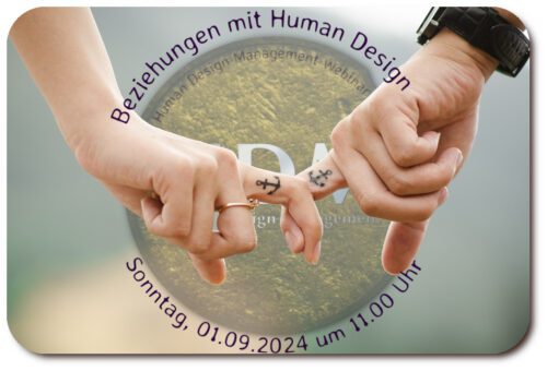 Webinar Beziehungen mit Human Design