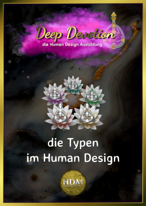 Die Typen im Human Design (HDM) - Vorschau