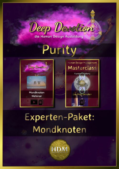 Human Design Ausbildung Deep Devotion Purity Paket Mondknoten