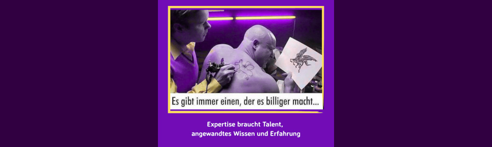 es gibt immer einen der es billiger macht - Transformation (HDM)