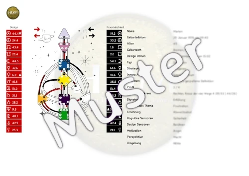 Human Design Chart Muster (HDM)
