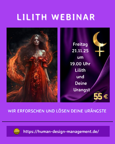 Webinar Lilith und Deine Urangst (HDM)