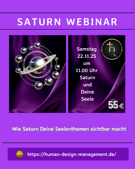 Webinar Saturn und Deine Seelenthemen (HDM)